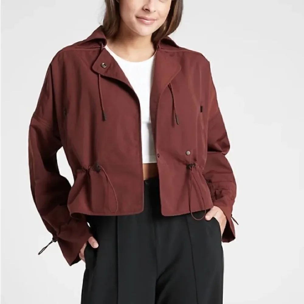 Athleta Cropped Acadia Jacket XS